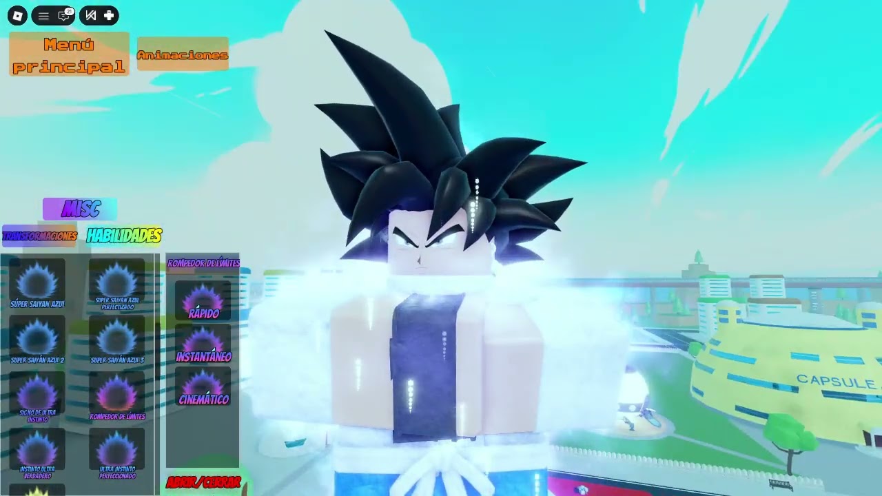 ROBLOX DRAGON BALL AFTERMATH NUEVO PERSONAJE