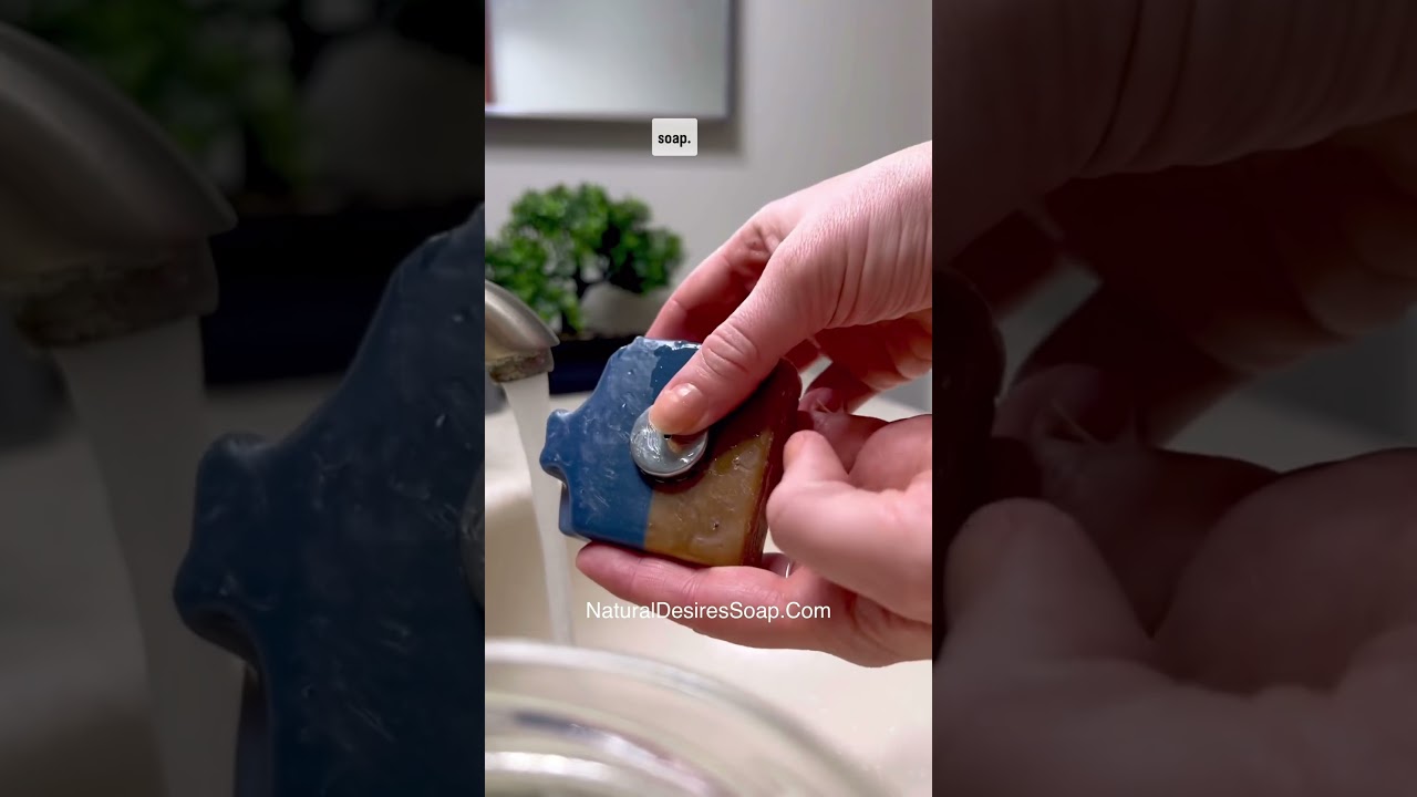 Magnetic Soap Holder | The best way to preserve your natural soaps #naturalskincare #soap