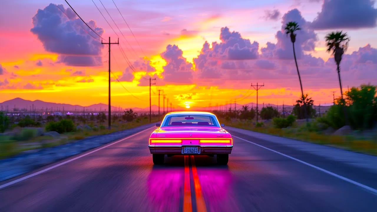 Sunset Drive 🌅 | 1 Hour of Chill 80s Synthwave
