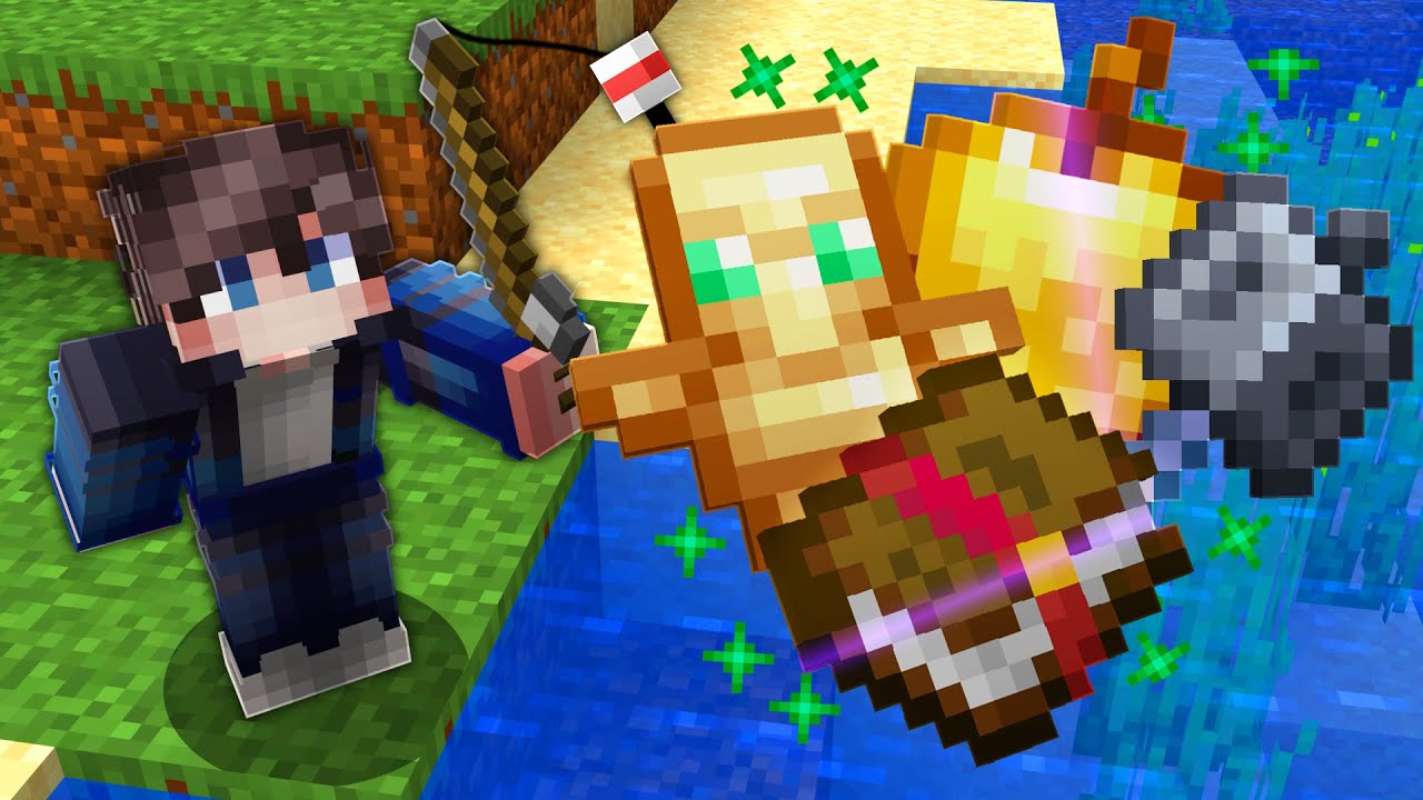 釣り竿が最強の世界で100人の敵を倒せ！？【Minecraft】【マイクラ】【Hoplite】
