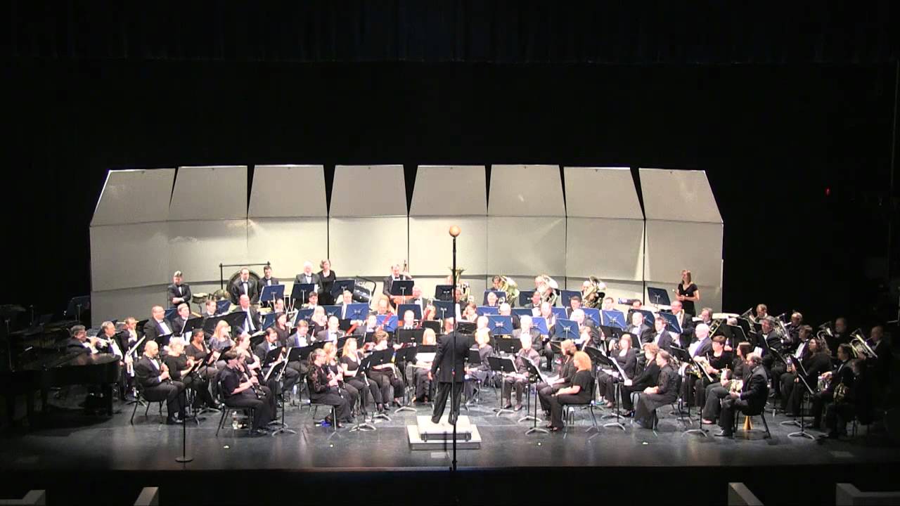 Austin Symphonic Band Performing Prairiesong by Carl Strommen
