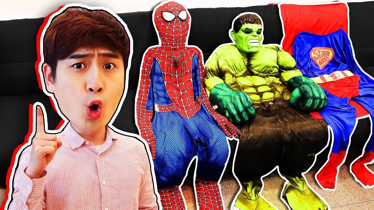 [슈퍼히어로 강이] 위험에 빠진 친구들을 도와줘요! Super Hero Lucky Kangi