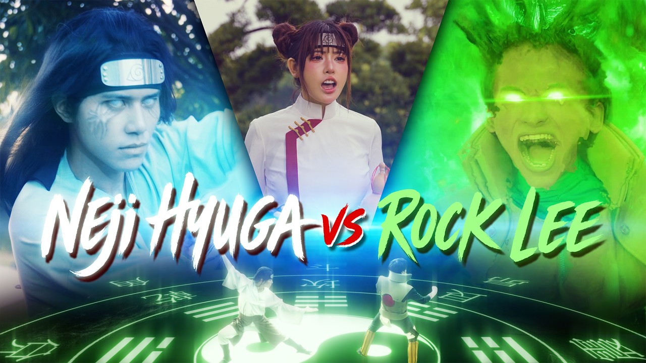 NARUTO LIVE ACTION Fight – Neji vs Rock Lee | Epic Fan Film 2025