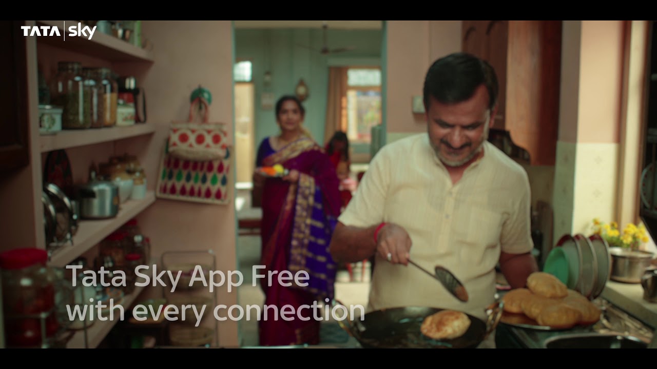 Enjoy Your Favourite TV Channels on Your Mobile | Download Tata Sky Mobile App Now - Telugu (6s)
