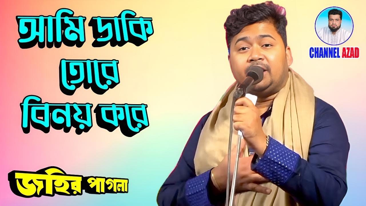  ডাকি তোরে বিনয় করে বন্ধুরে _ জহির পাগলা _ jahir pagla