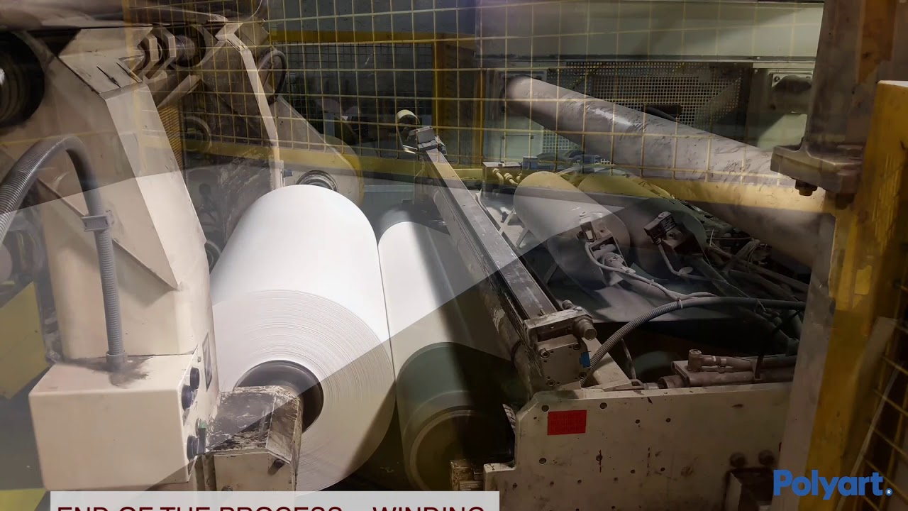 Polyart Paper Coating process.