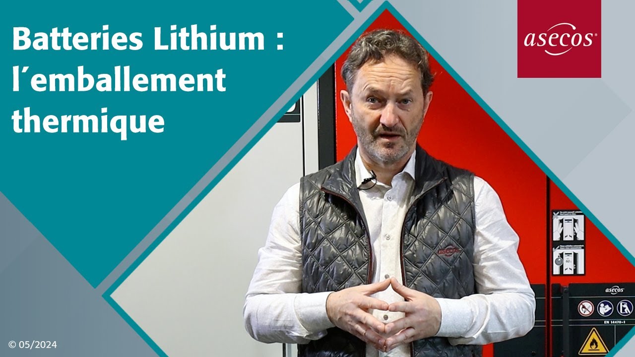 Batteries Lithium: l'emballement thermique | asecos