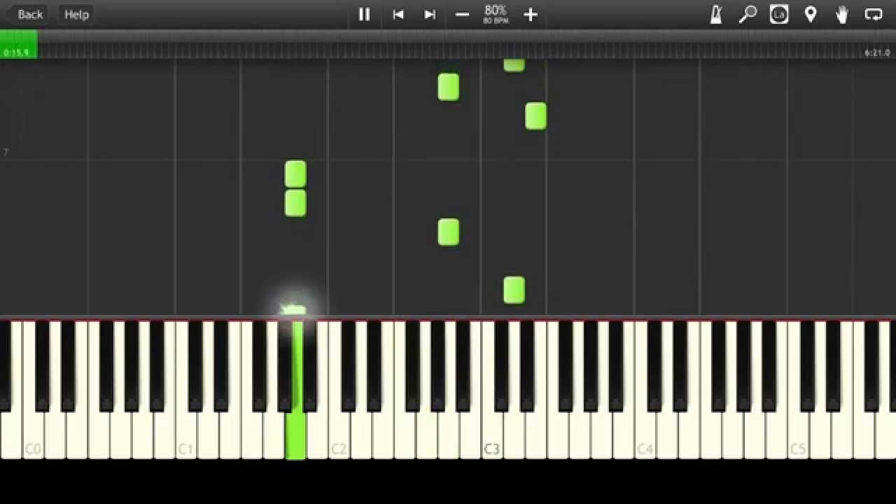 AC/DC - Hells Bells Synthesia Tutorial