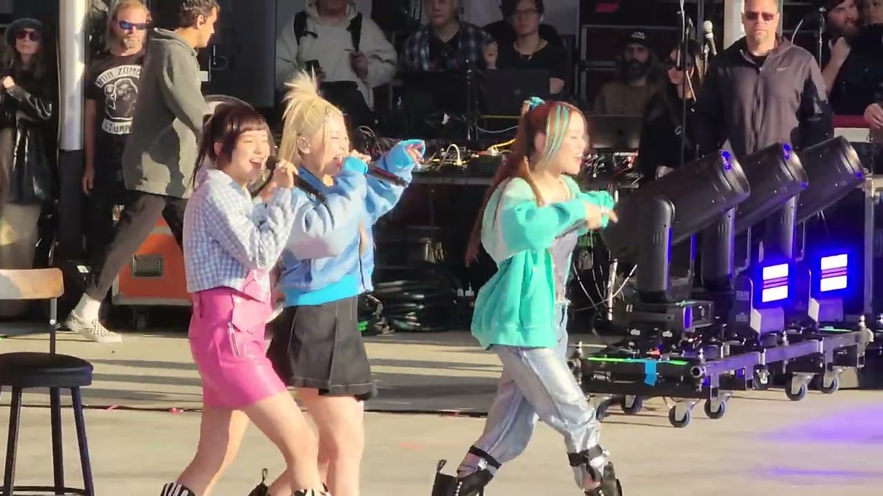 230521 XG - CHISA + JURIA + HINATA PEACHES Fancam #HITCNY
