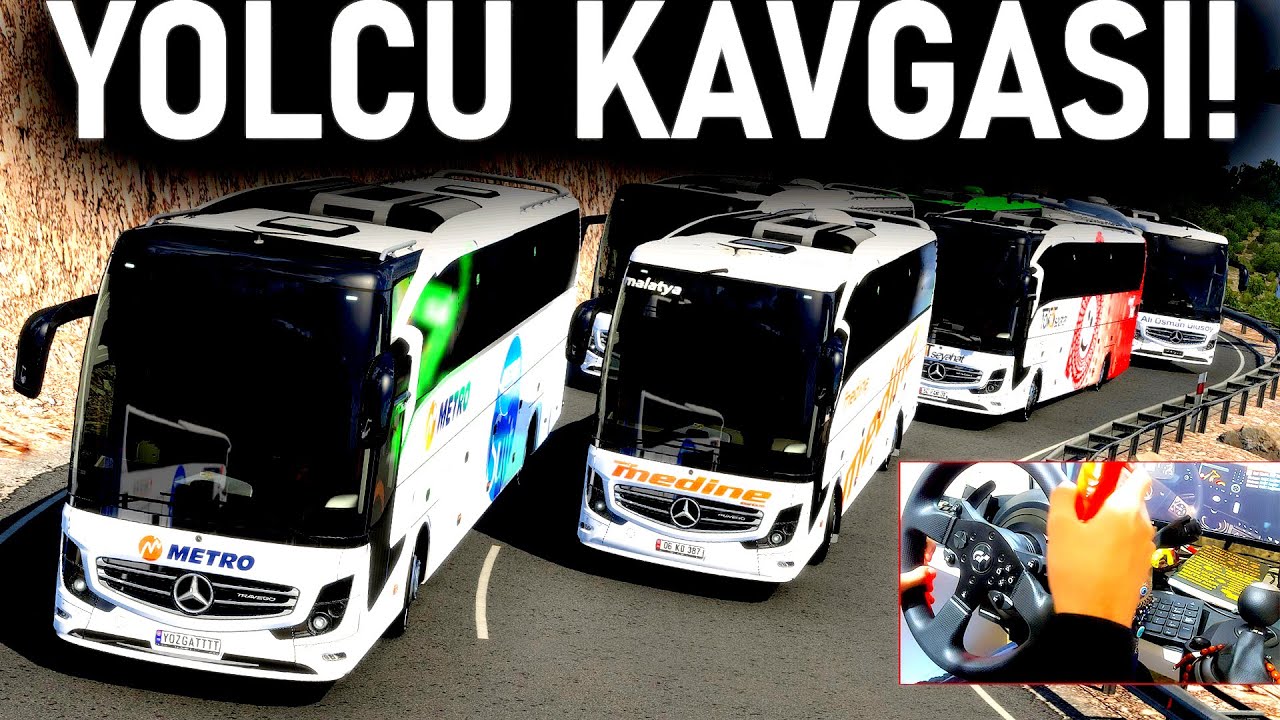 YOLCULAR &Ccedil;ILDIRTTI! (KAFASINA BİSKUVİ ATTIM) - 2022 SIFIR TRAVEGO OTOB&Uuml;S İLE OTOGAR - ETS 2 Mod T300