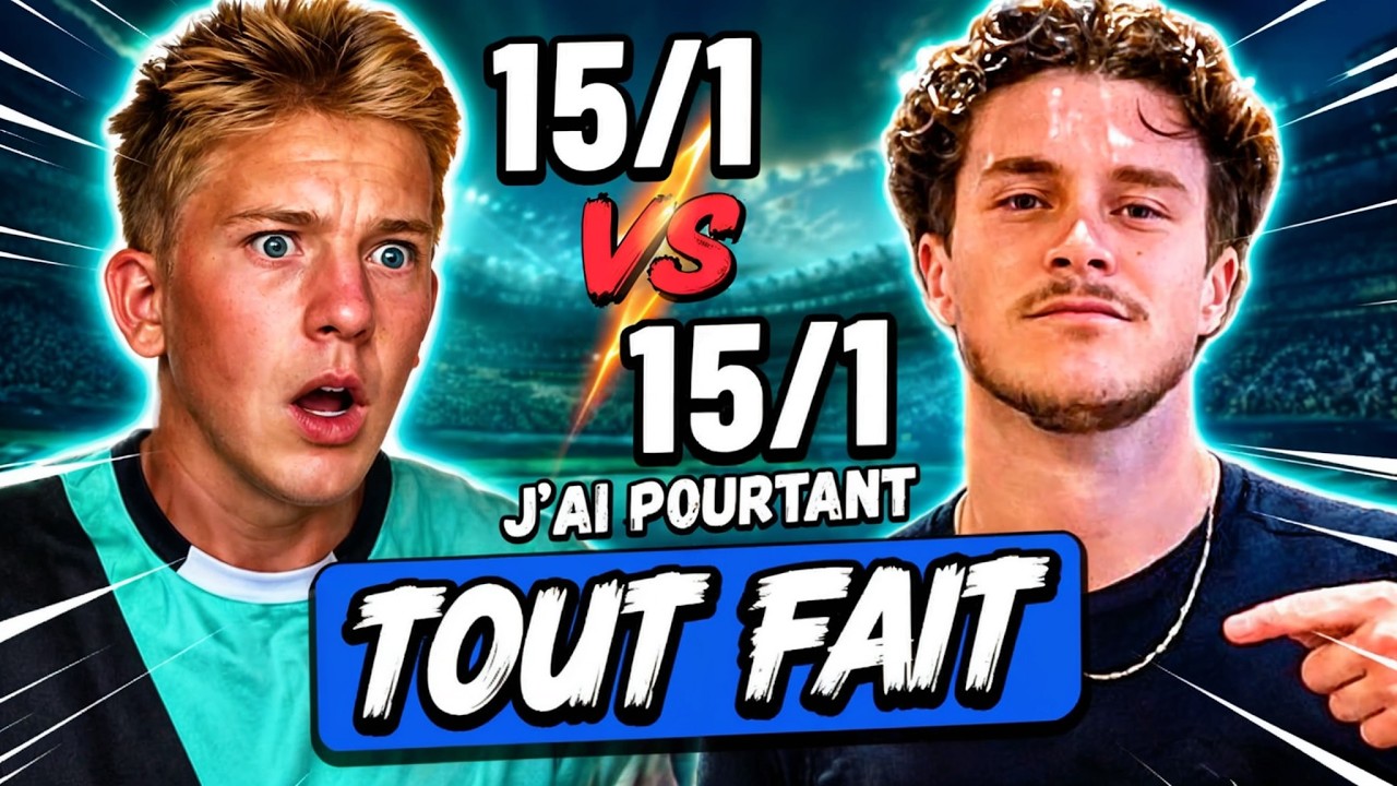 1/4 de Finale ! J'ai TOUT donn&eacute;... (15/1 VS 15/1)