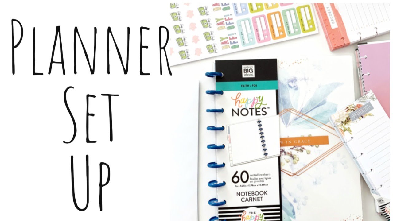 New Planner Setup for a Beginners