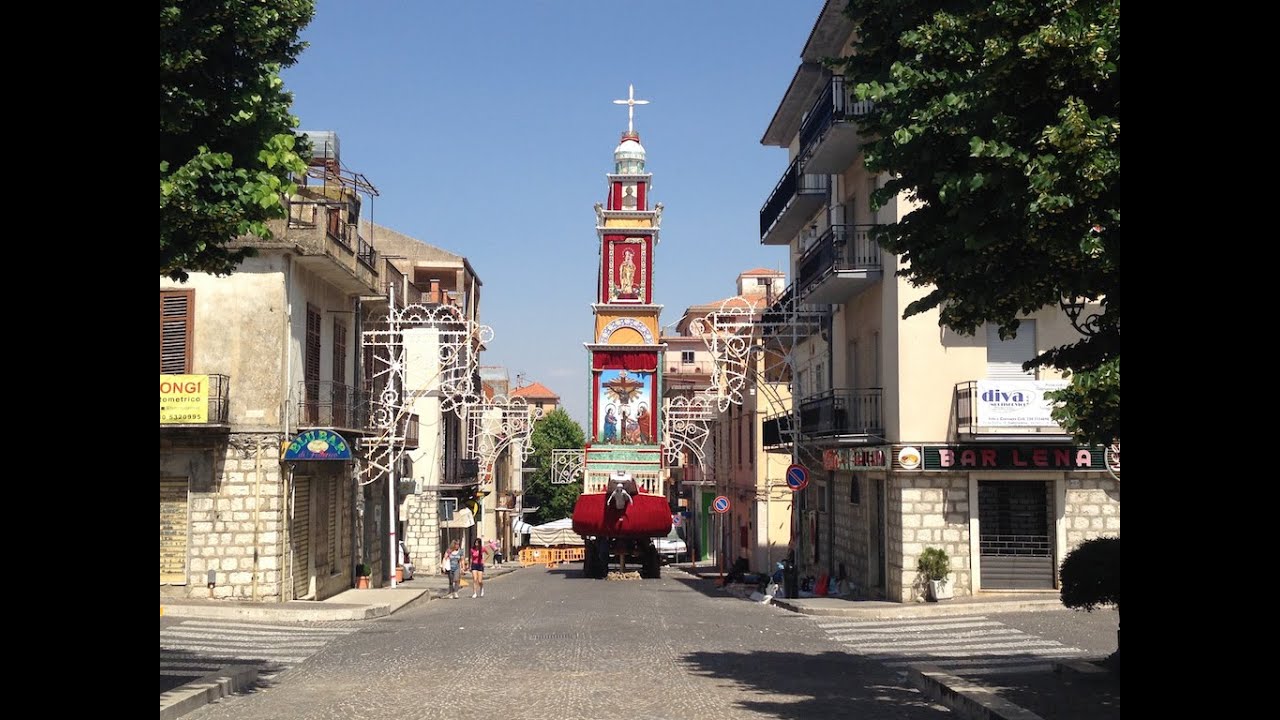 Gesù Nazareno 2015: Acchianata del Carro Trionfale - Arrivo-