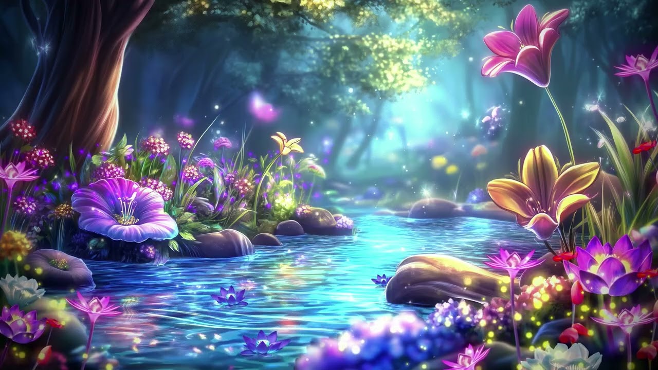 Fall Into Sleep Instantly (NO ADS) 💜 Deep Sleep Music to Calm Your Mind