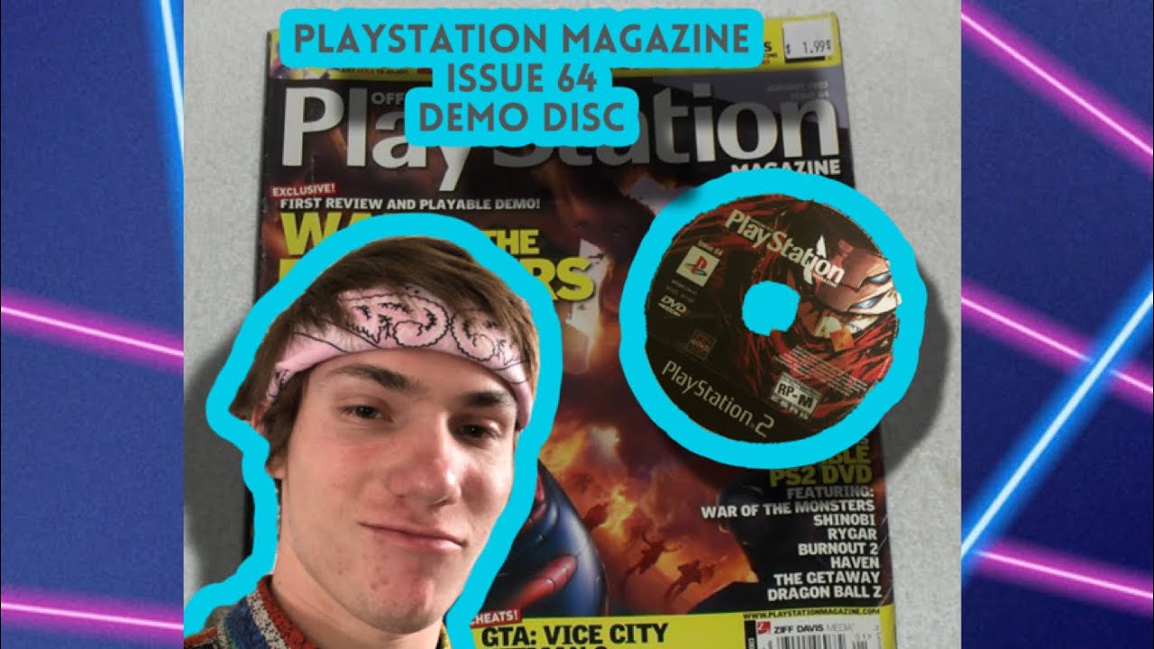 Playstation Magazine PS2 Demo Disc Issue #64 Showcase