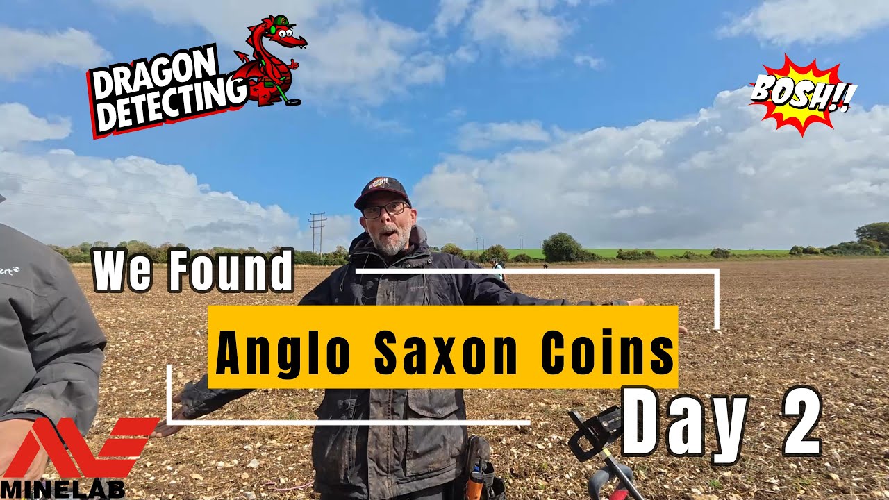 We Found Anglo Saxon Coins DAY 2-  Metal Detecting UK 2025
