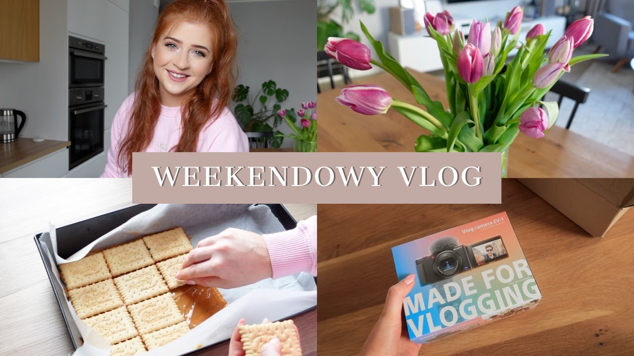 WEEKENDOWY VLOG | Nowy aparat, sprzątanie, ciasto 3bit ✨💖