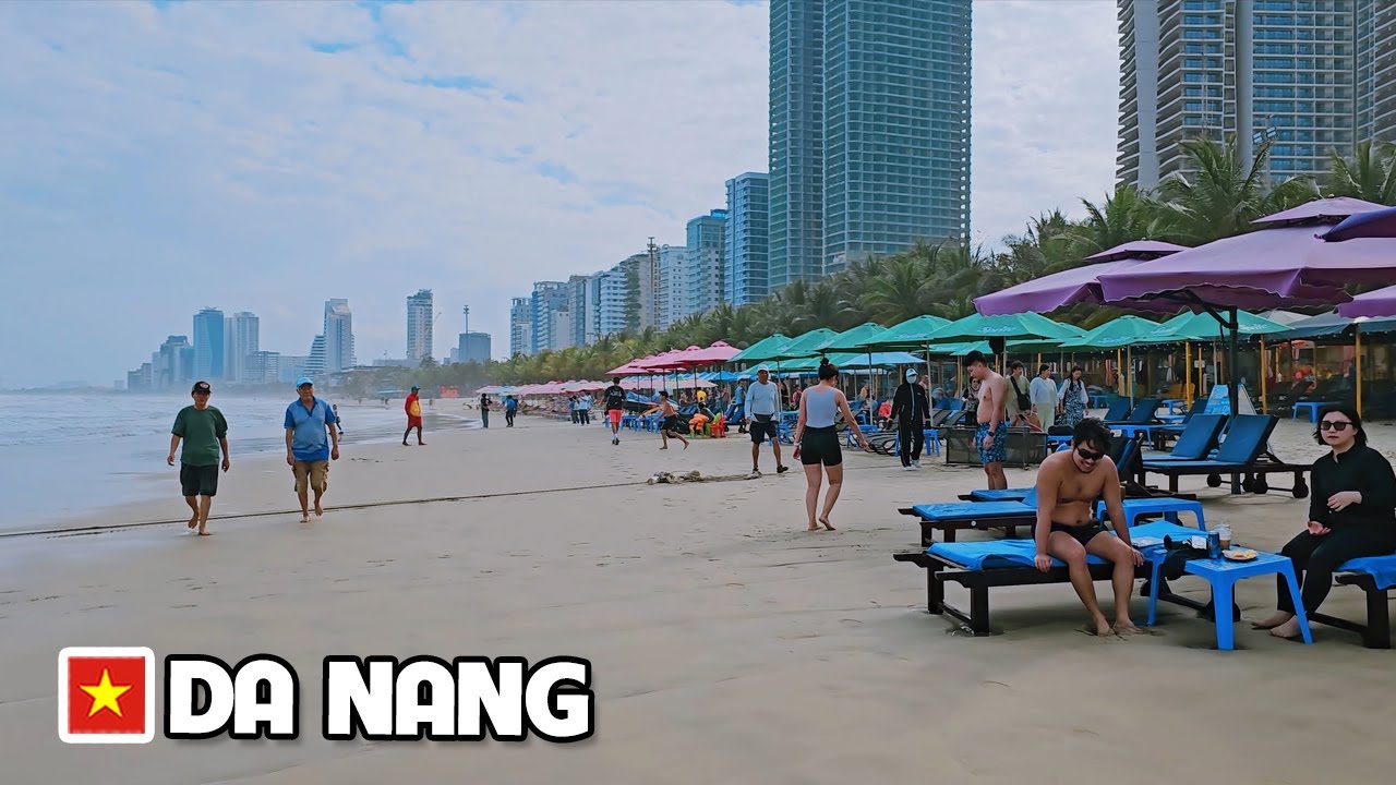 DA NANG VIETNAM - Real Life Atmosphere of My Khe Beach You Must See 23th January 2026