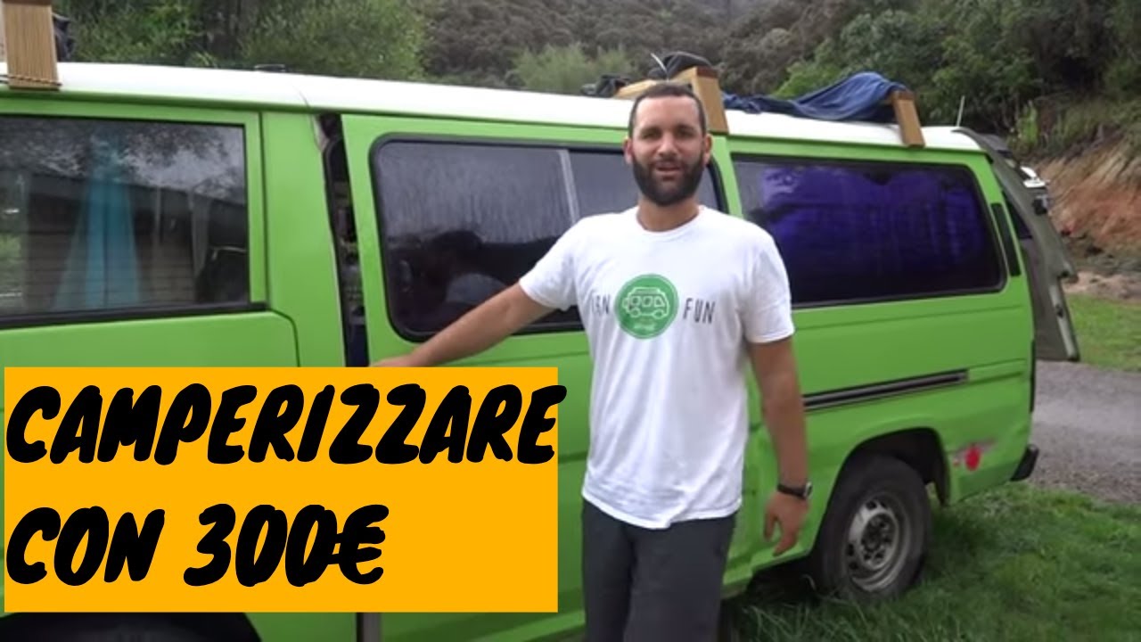 Come ho camperizzato un van con 300 euro - #ep1