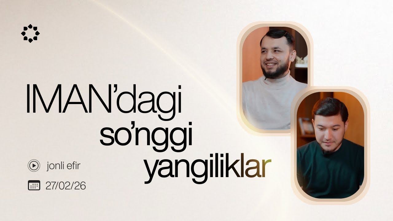 Jonli efir | 27 fevral | Davlatmirzo Qodirov, Temur Xo‘jamurodov
