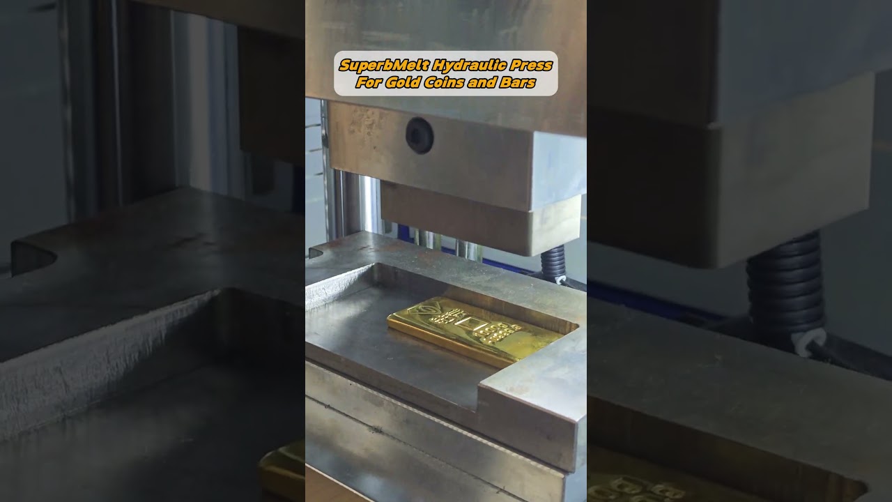 Hydraulic Press for Coins & Gold Bars &ndash; Fast & Precise