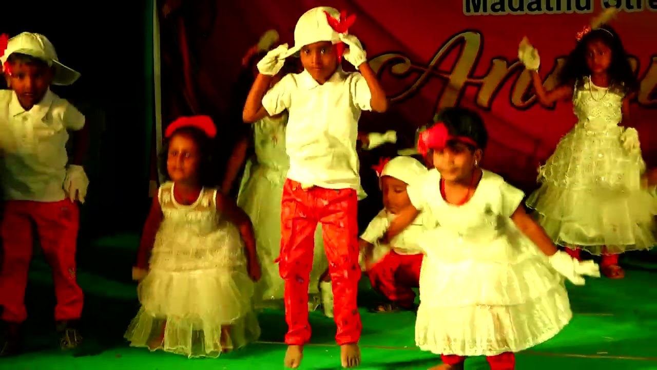 JG School Annual day 2022-23 [ Cute Chicken's Dance performed by our LKG Kid's]