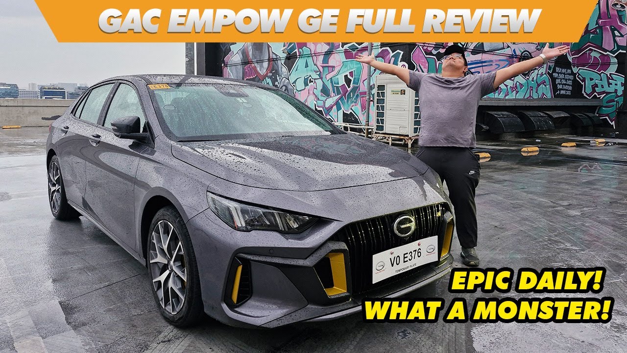 Полный обзор GAC Empow GE | Epic Daily Car | Тест-драйв PH
