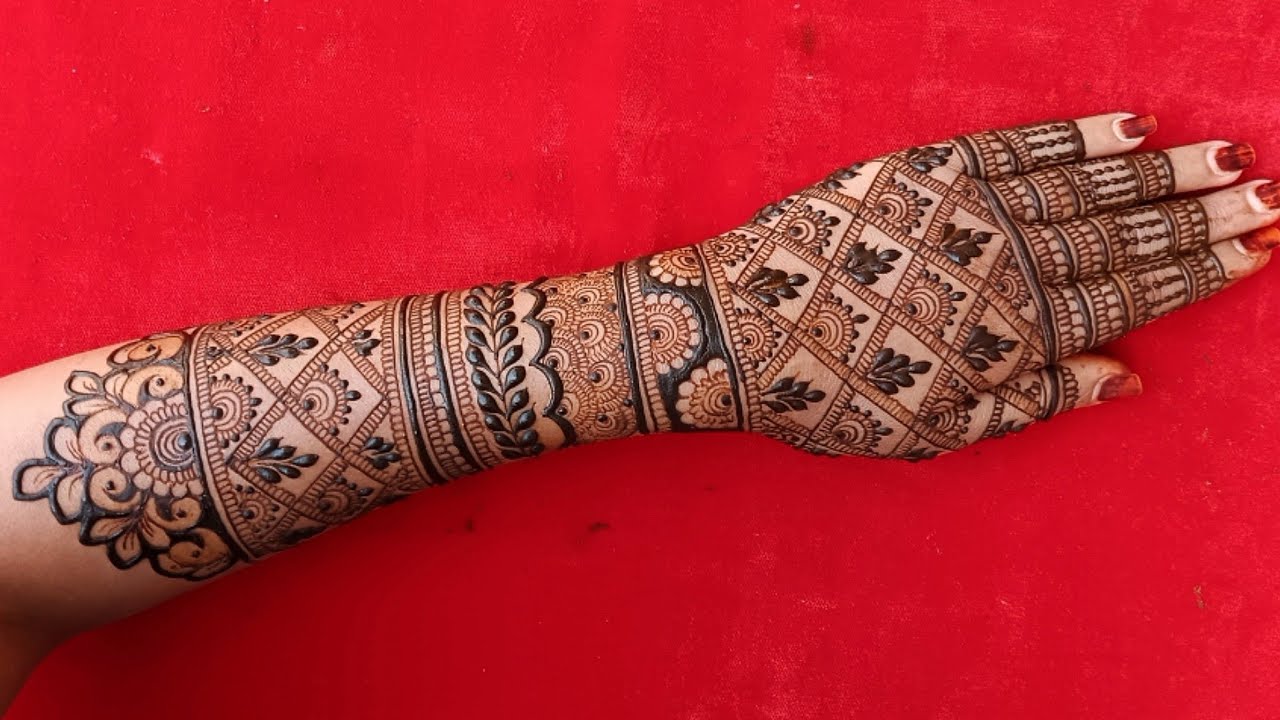 Simple easy back hand mehndi design ||New latest bridal mehndi design ||Mehndi ki designs ||Henna