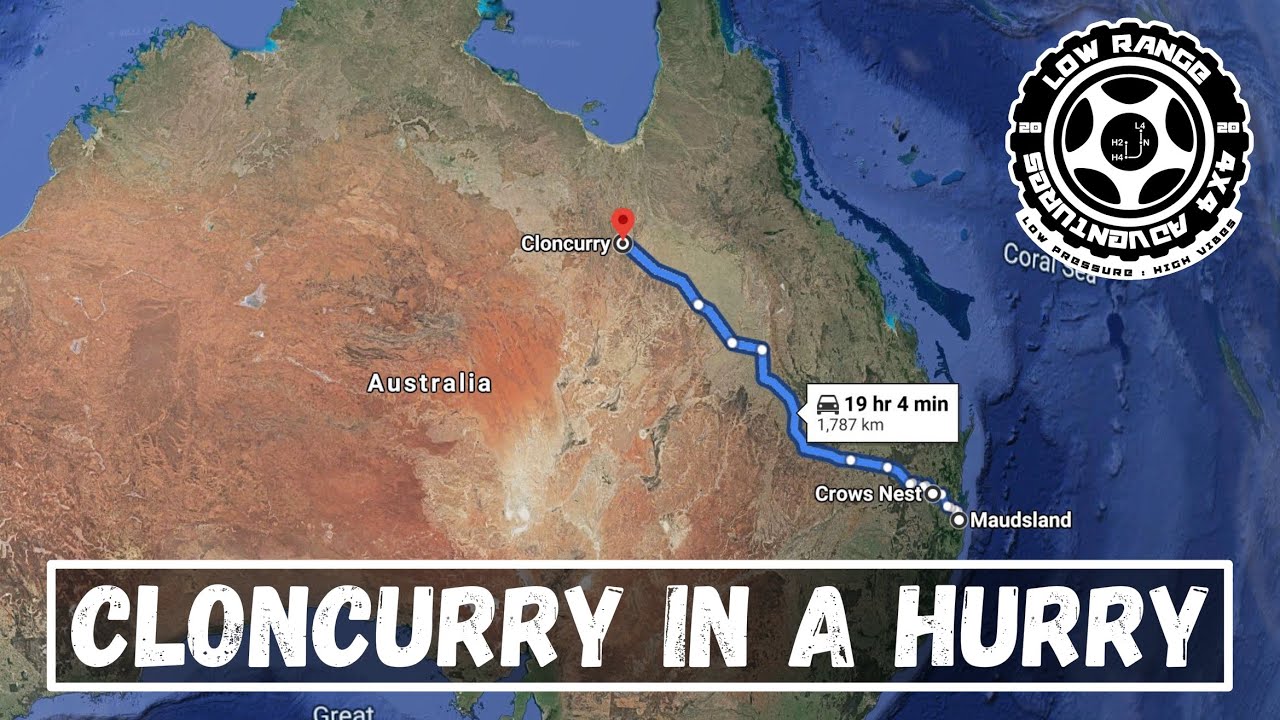 003 - Cloncurry In A Hurry - The Big Lap - Queensland