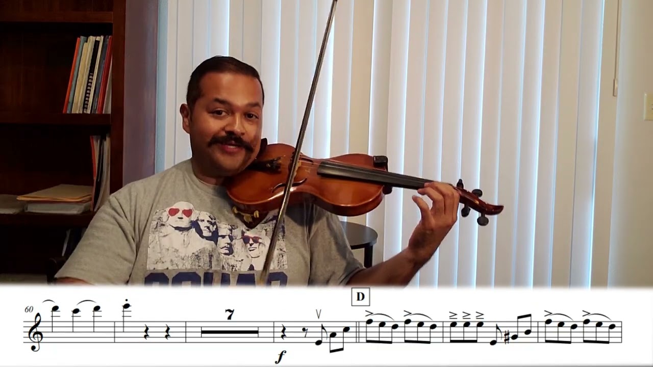 El Cascabel - at tempo Practice track (violin) 2023