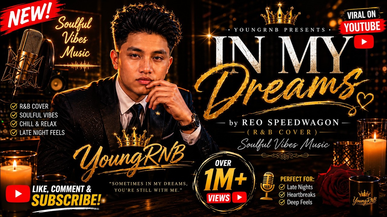 IN MY DREAMS by REO Speedwagon (R&B COVER) | Soulful Vibes Music | YoungRNB 👑