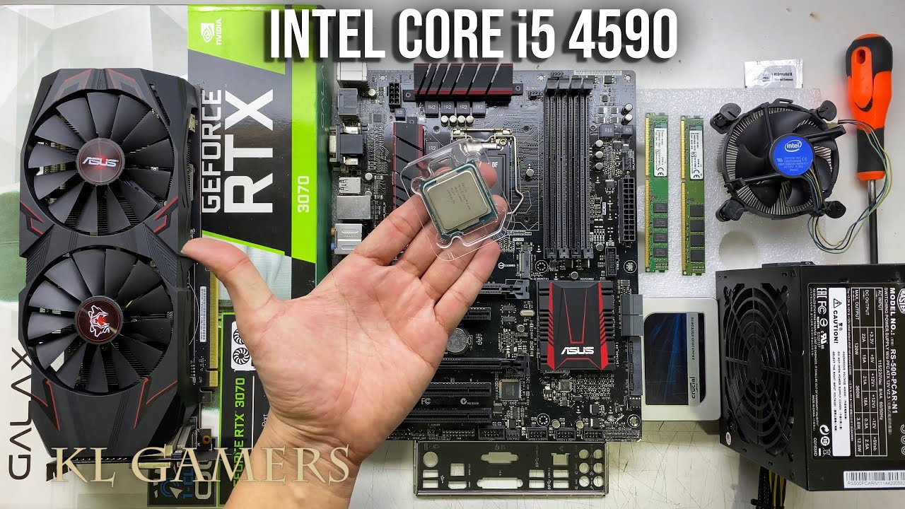 intel Core i5 4590 ASUS H97-PRO GAMER CERBERUS GTX1070Ti CM STORM Gaming PC Build Benchmark