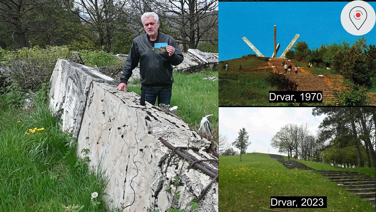 Desant na Drvar in spomenik