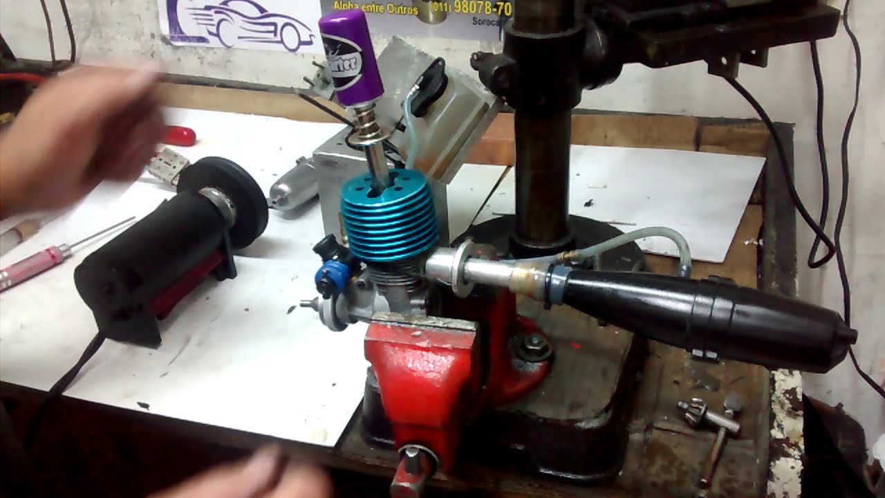 Motor Thunder Tiger 21 r do &Acirc;ngelo de Indaiatuba