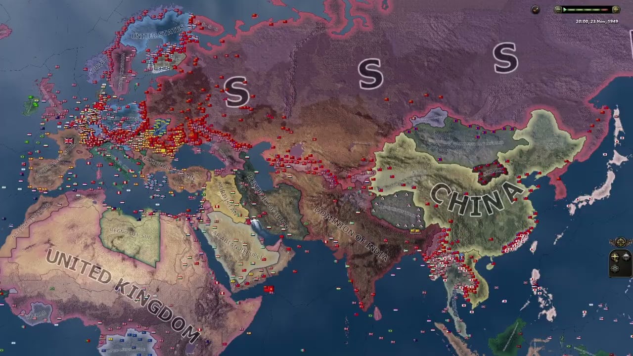 Increased resource with Generic Focus Tree Rework - Hoi4 Timelapse