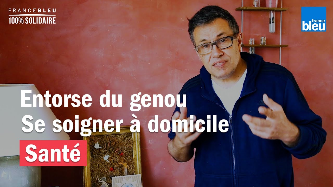 Conseils kin&eacute; : soigner une entorse du genou &agrave; la maison