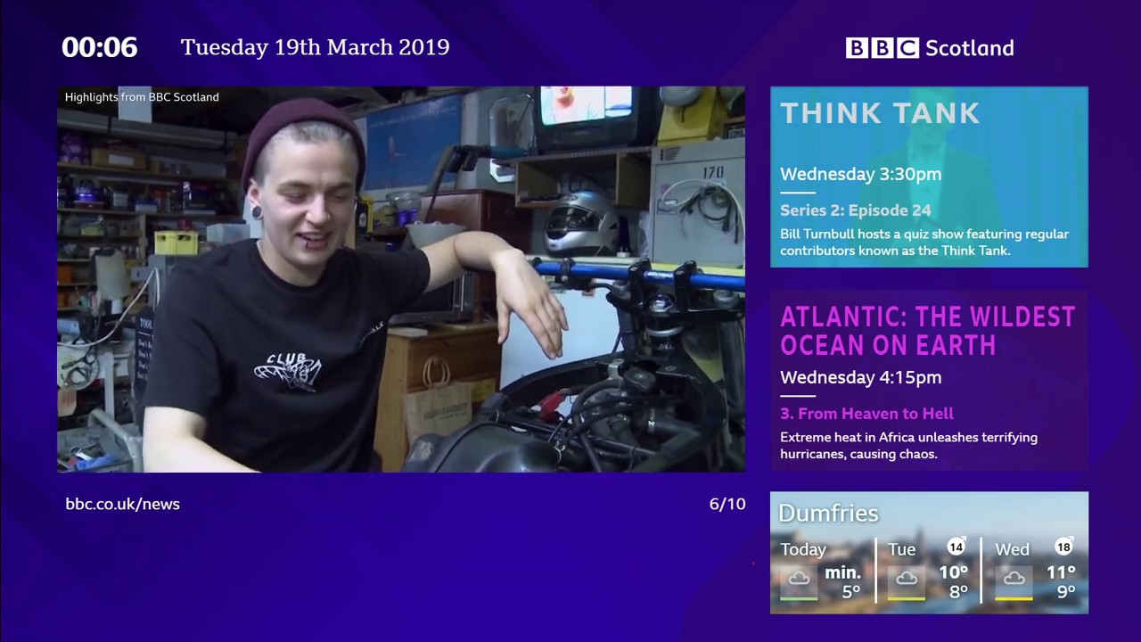 BBC Scotland, Continuity, This is BBC Scotland Fragment (Closedown/Break), 03.2019