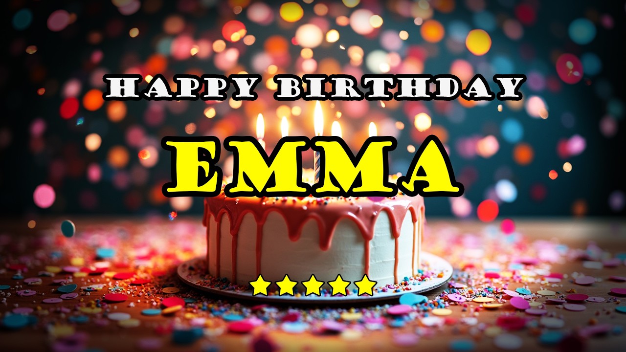 Emma – Happy Birthday Song | Personalized Birthday Song With Your Name