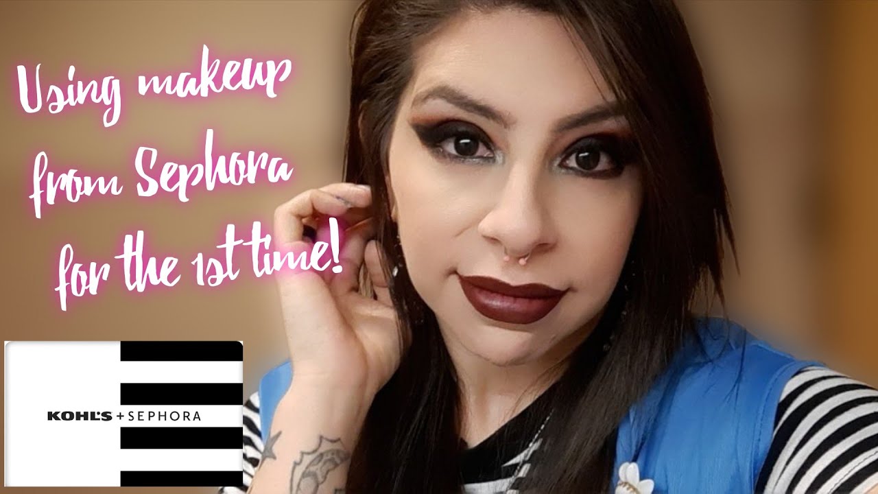 1st time trying Sephora makeup & My new Kohls mirror makes me angry!