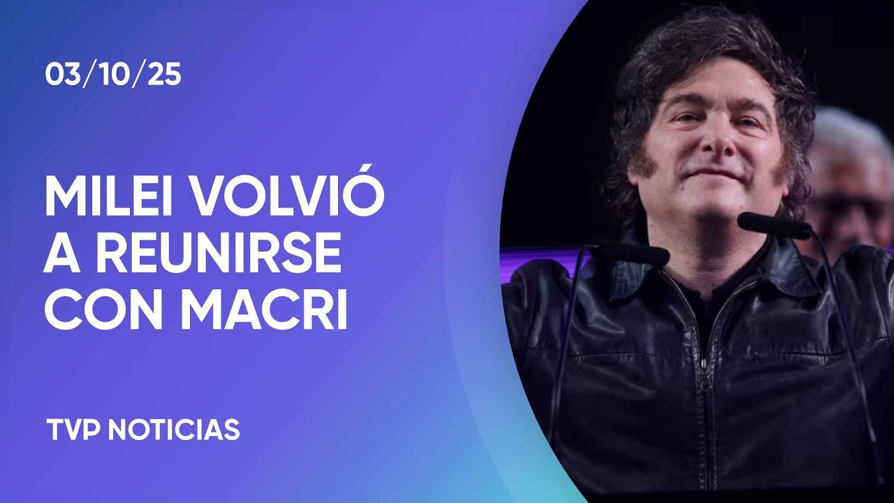 Cumbre en Olivos: Javier Milei recibió a Mauricio Macri