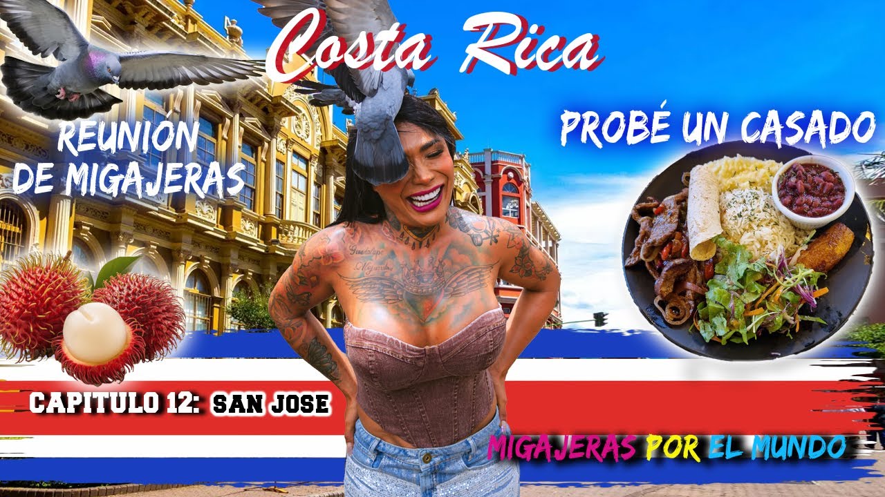 Probé un “CASADO” en Costa Rica 😱🍛 | Ep.12 MIGAJERAS X EL MUNDO 🇨🇷