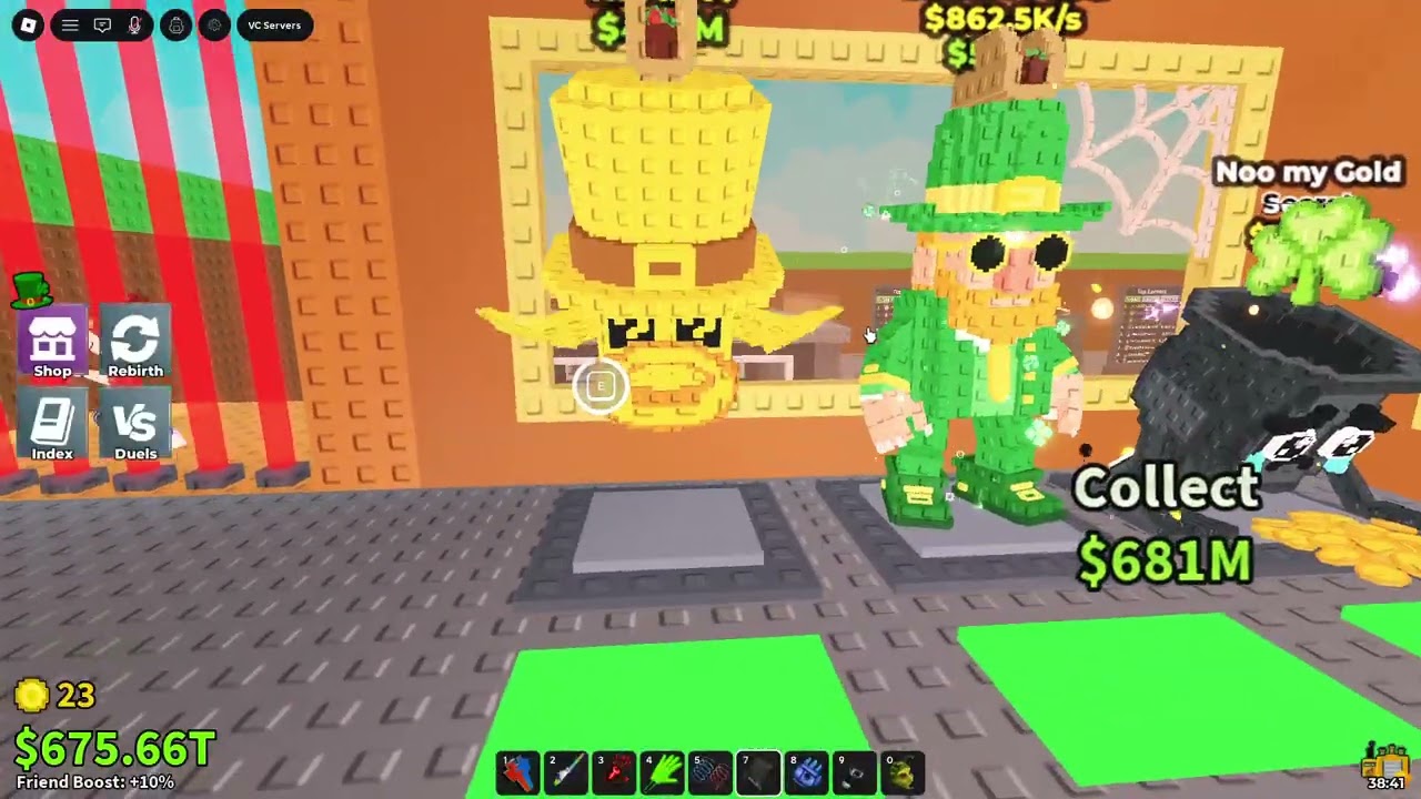steal a brainrot full base of lucky blocks
