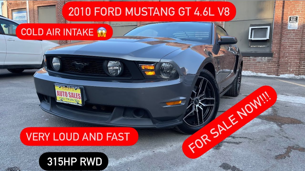 2010 Ford Mustang GT V8 4.6L 124k. Review & Test-Drive #fordmustanggt #musclecar