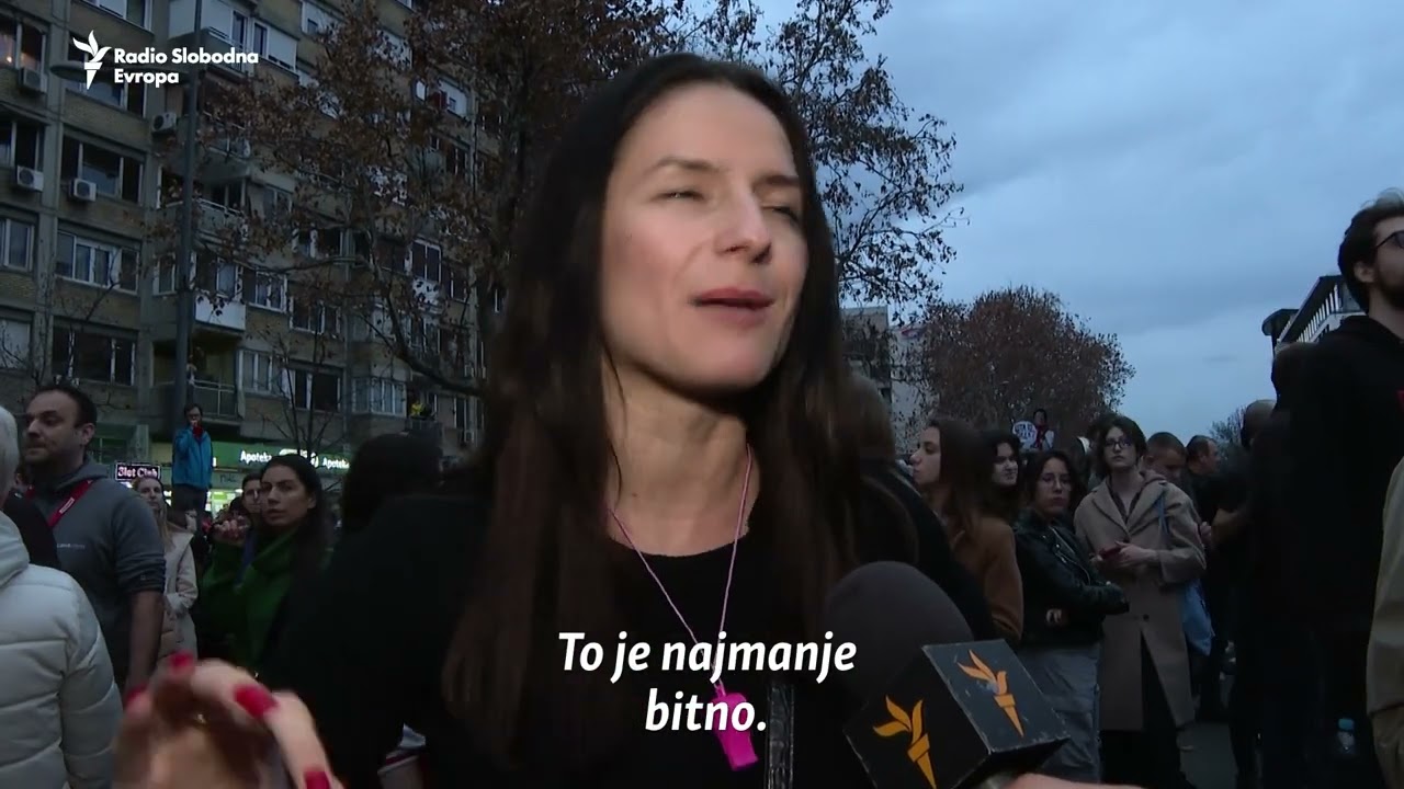 'Studenti neće ćutati', poruka protesta u Novom Sadu nakon napada na studente