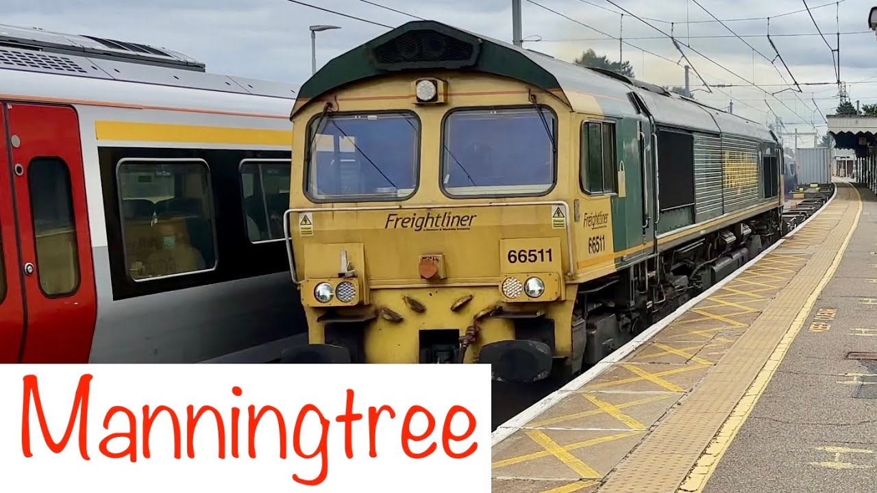 Trains at: Manningtree, GEML, 28/7/2023 | Boom Trainspots
