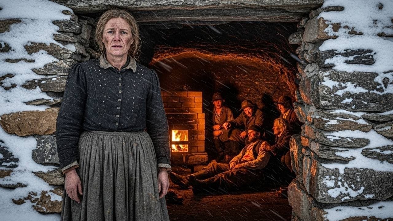 Hinausgeworfen vor dem Winter: Sie baute ihr Heim in einer Höhle – bis der Blizzard sie alle rettete
