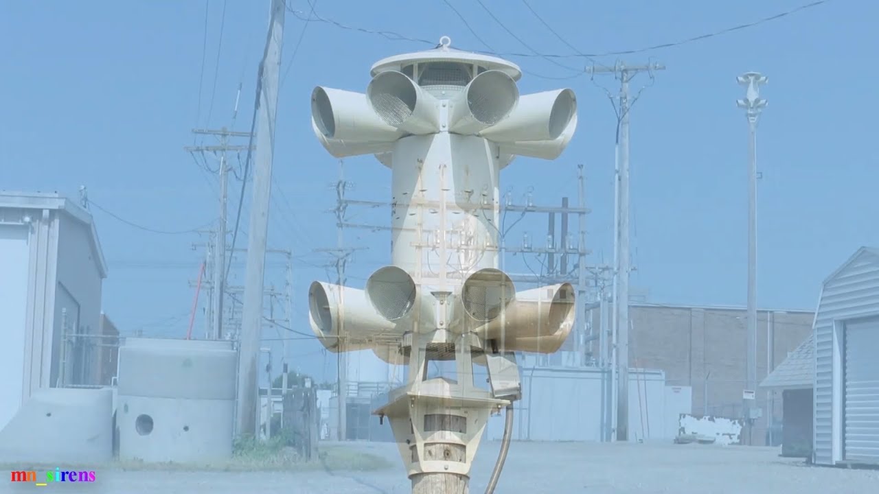 Sentry 10V1T Siren Test - Full Alert - Montezuma, Iowa