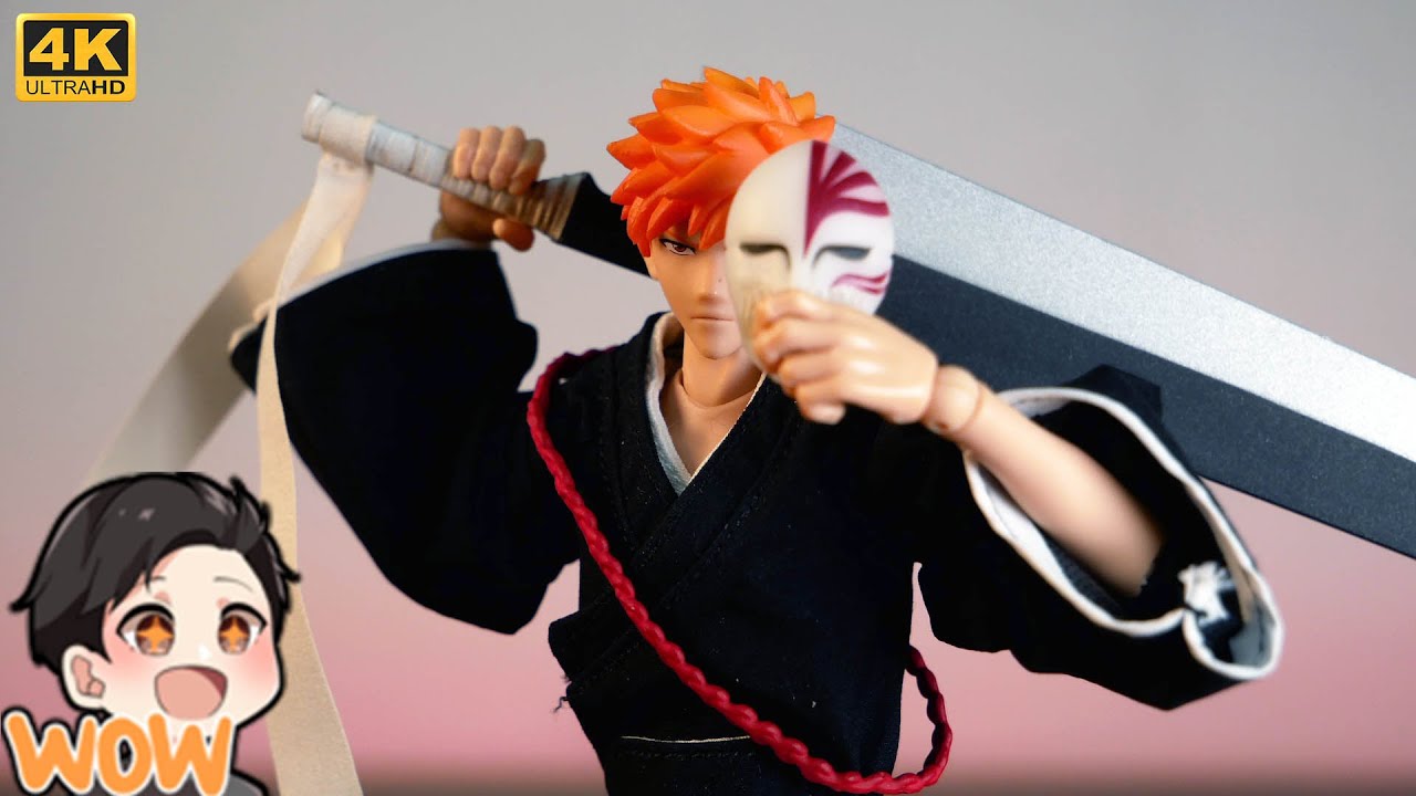 Распаковка модели L Dasin Ичиго Куросаки из Bleach