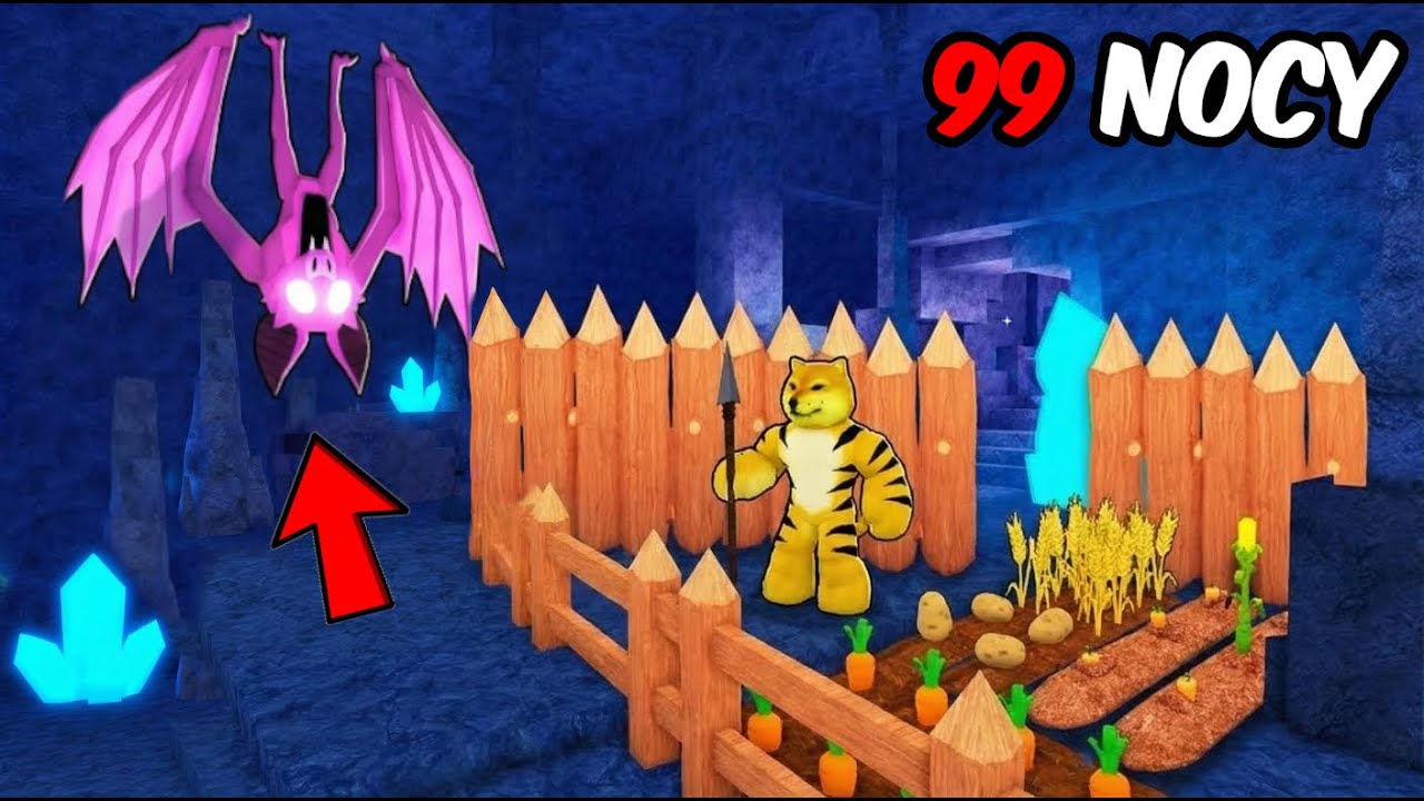 Przetrwałem w JASKINI NIETOPERZA w 99 nocy w Lesie😱🦇