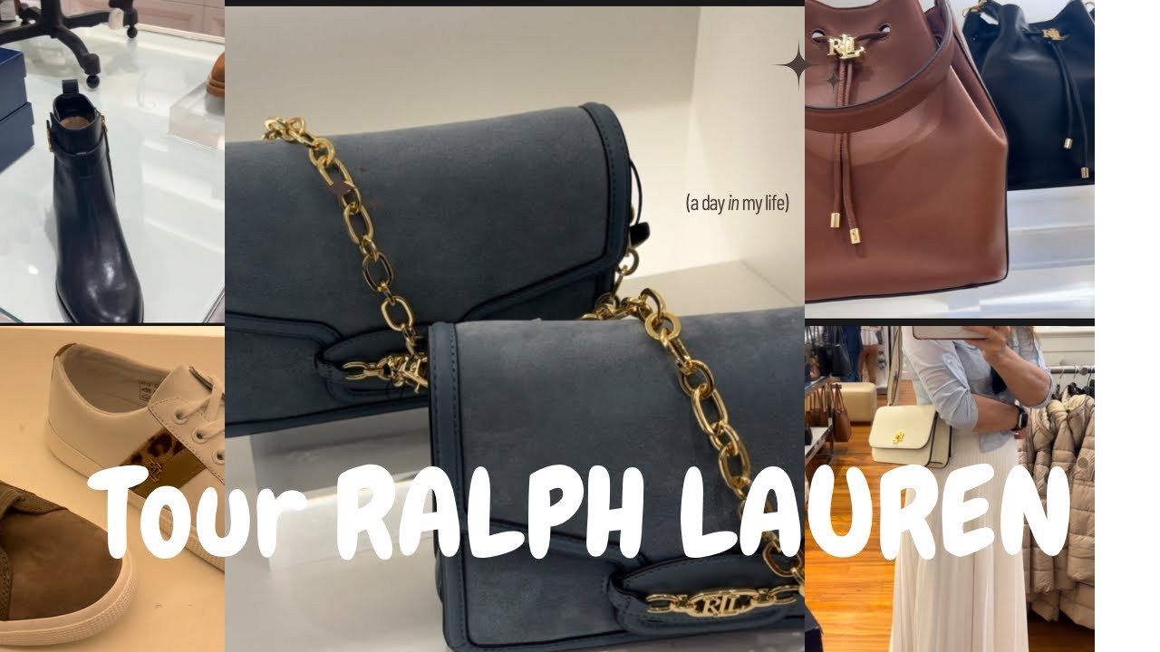 Tour e provas de bolsas na  RALPH LAUREN vem ver 😊